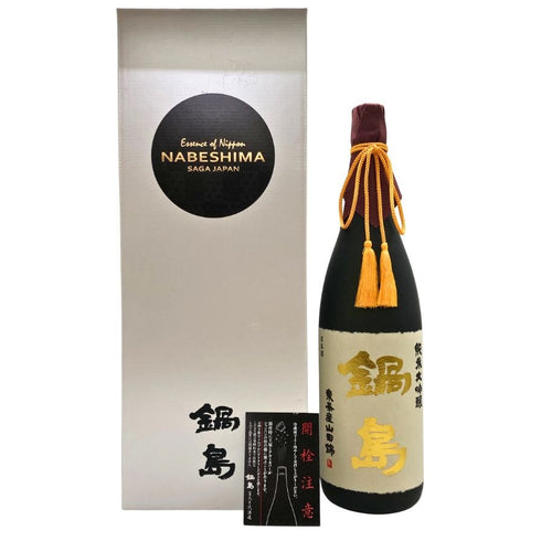 富久千代酒造 鍋島 純米大吟醸 東条山田錦 1800ml 16% 2025年11月 NABESHIMA 日本酒- 純米大吟醸酒【M4】