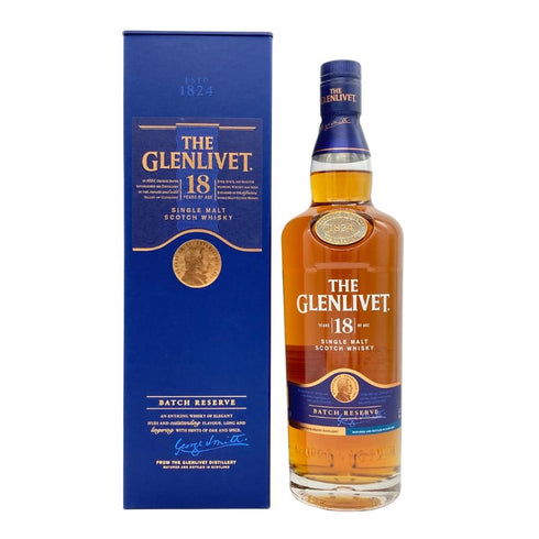 グレンリベット 18年 バッチリザーブ 700ml 40% GLENLIVET スコッチウイスキー【L】