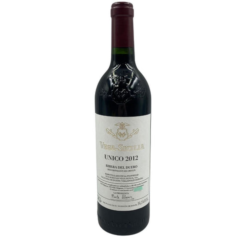 ベガ シシリア リベラ デル ドゥエロ ウニコ 2012 14.5% 750ml VEGA SICILIA UNICO 【B4】