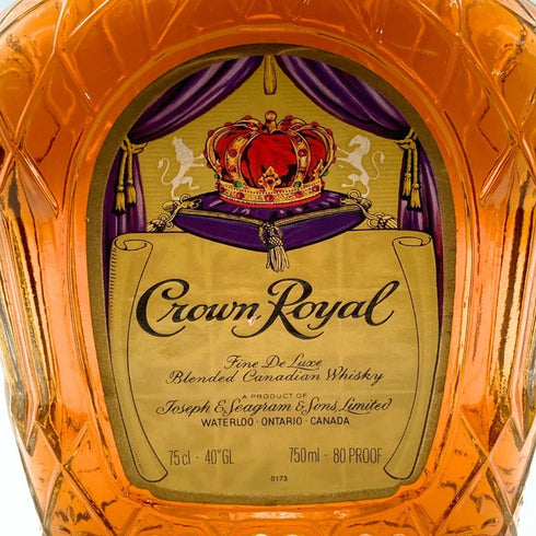 シーグラム クラウン ロイヤル 1967 750ml 40% Seagram's Crown Royal スコッチウイスキー【X1】