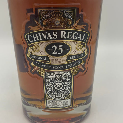 シーバスリーガル 25年 オリジナルレジェンド 700ml 40% CHIVAS REGAL ORIGINAL LEGEND スコッチウイスキー【F4】