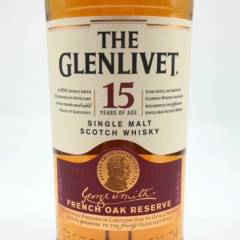 グレンリベット 15年 フレンチ オーク リザーブ 700ml 40% THE GLENLIVET スコッチウイスキー【P1】