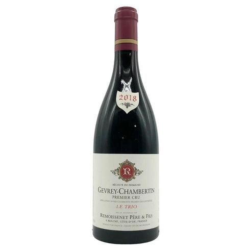 ルモワスネ ペール エ フィス ジュヴレ シャンベルタン プルミエ クリュ ル トリオ 2018 ワイン 750ml 14.5 ブルゴーニュワイン【C1】