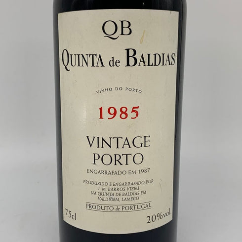 キンタ ダス バルディアス ヴィンテージ ポート 1985 750ml 20% QUINTA de BALDIAS VINTAGE PORTO 赤ワイン【B】
