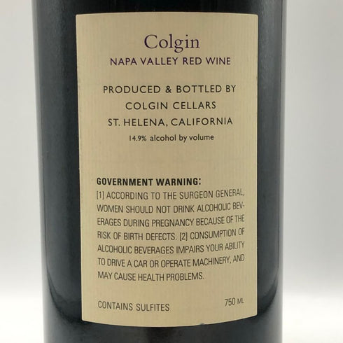 コルギン セラーズ カリアド ナパ ヴァレー 2010 750ml 14.9% Colgin Cellars Cariad Napa Valley カリフォルニアワイン【N0】
