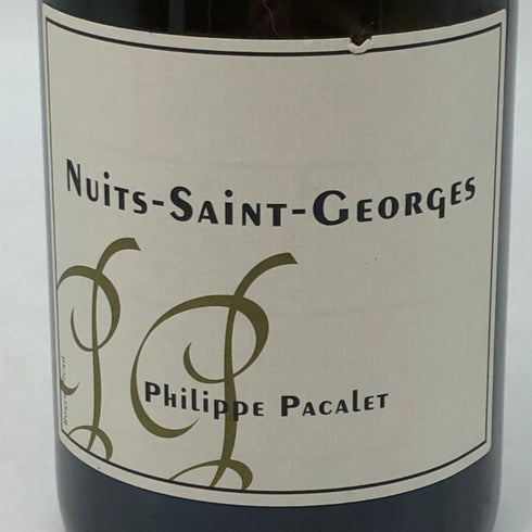 フィリップ パカレ ニュイ サン ジョルジュ ブラン 2015 750ml 12.5% Philippe Pacalet Nuits Saint Georges 白ワイン【G1】