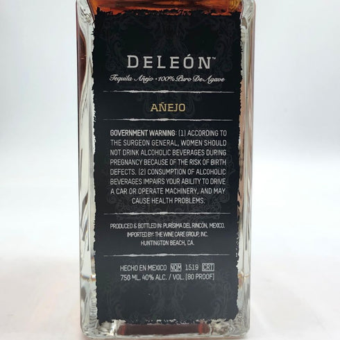 デレオン アネホ テキーラ 750ml 40% DELEON ANEJO テキーラ【W1】