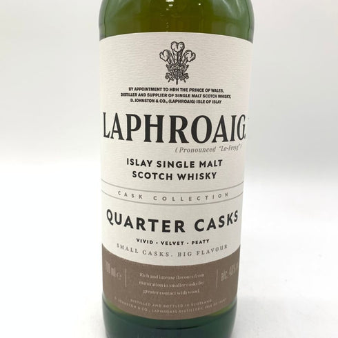 ラフロイグ クォーターカスク 新ラベル 700ml 48% LAPHROAIG スコッチウイスキー【G】