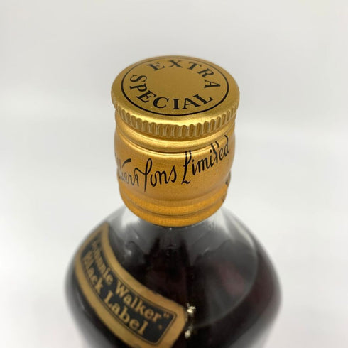 ジョニー ウォーカー ブラックラベル エクストラ スペシャル 金キャップ 760ml 43% Johnnie Walker BLACK LABEL EXTRA SPECIAL スコッチウイスキー【V4】