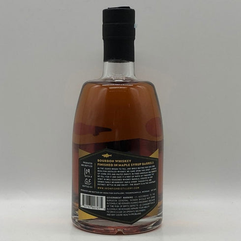 アイアン フィッシュ メープルシロップバレル 750ml 43%Iron Fish Distillery スコッチウイスキー【D2】