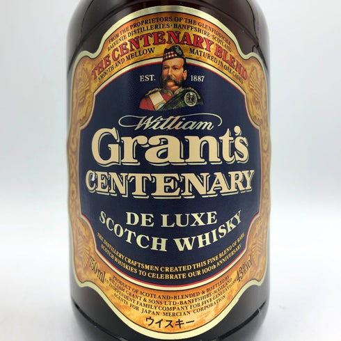 グランツ センテナリー デラックス 750ml 43% Grants スコッチウイスキー【D1】