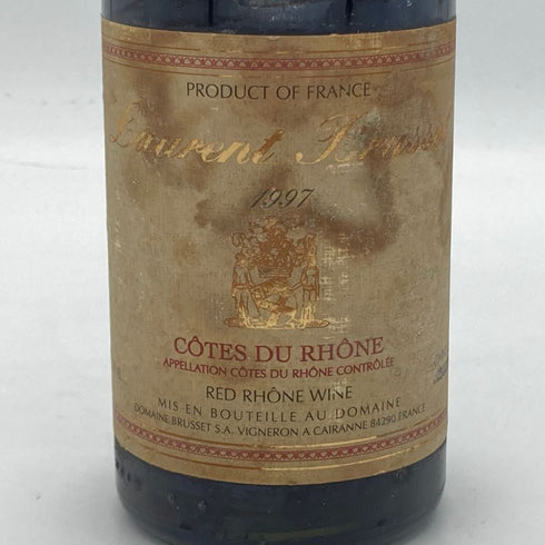 ドメーヌ ブリュッセ コート デュ ローヌ 1997 375ml 14% Domaine Brusset ブルゴーニュワイン【C1】