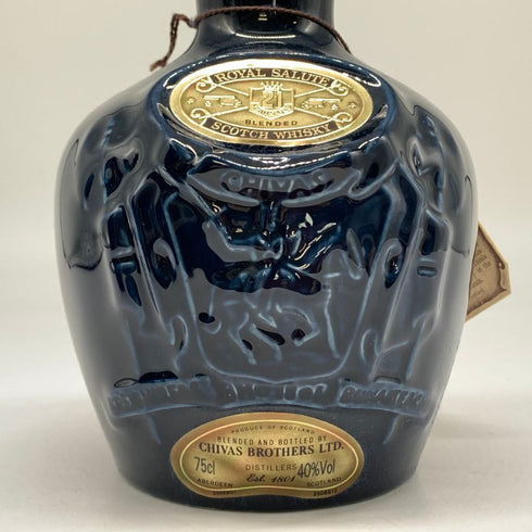 シーバス ブラザーズ ロイヤルサルート 21年 青陶器 750ml 40% CHIVAS BROTHERS ROYAL SALUTE スコッチウイスキー【L】
