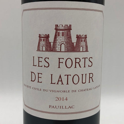 レ フォールド ラトゥール 2014 750ml Les Forts de Latour ボルドーワイン【D3】