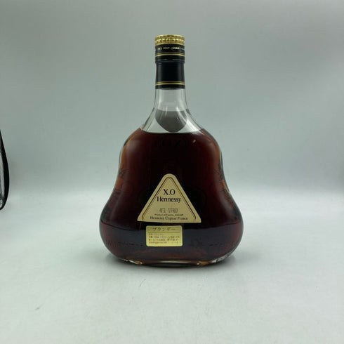 ヘネシーXO クリアボトル 金キャップ 700ml 40% Hennessy コニャック【T4】