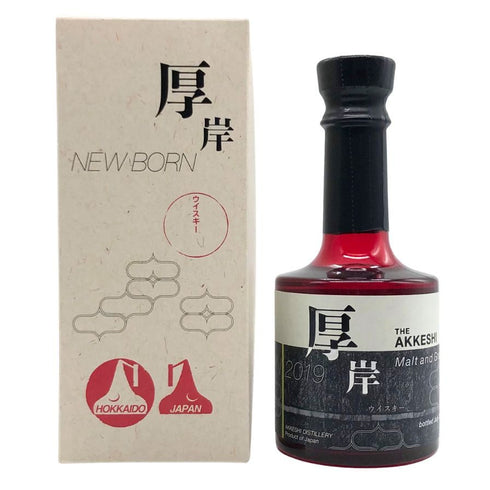 東京都限定◆厚岸 ニューボーン 2019年 第4弾 モルト&グレーン 200ml 48% 【S】