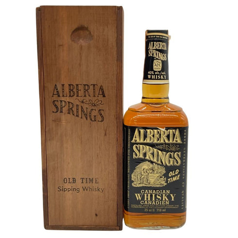 アルバータ スプリングス オールドタイム 1972 710ml 40% カナディアンウイスキー ALBERTA SPRINGS 【B4】