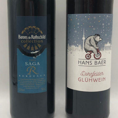 白ワイン まとめ【4本セット】 GRENACHE TOURIGA 750ml 14.5% HANS BAER 750ml 9.5%Barons de Rothchild SAGA R 750ml 12.5% ROCK POINT 750ml 13.8% 白ワイン【7-1】