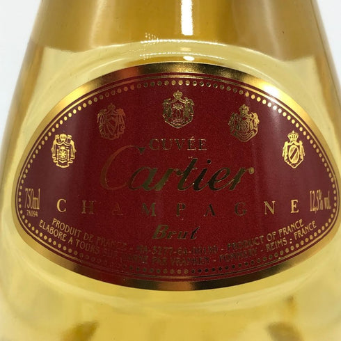 カルティエ キュヴェ ブリュット 750ml 12% Cartier CHAMPAGNE Brut シャンパン【O0】