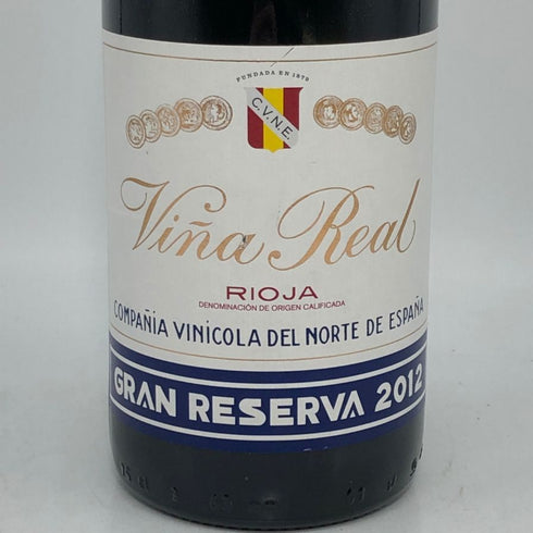 ヴィーニャ レアル 2012 グラン レゼルヴァ 750ml 13.5% Vina Real スパニッシュワイン【K0】