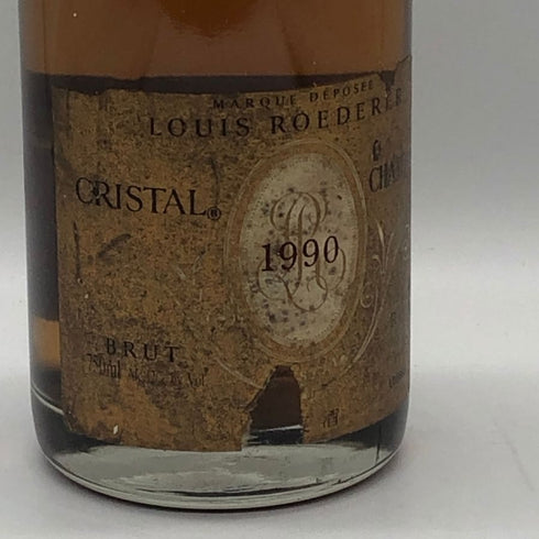 ルイロデレール クリスタル 1990 750ml 12% LOUIS ROEDERER CRISTAL シャンパン【E2】