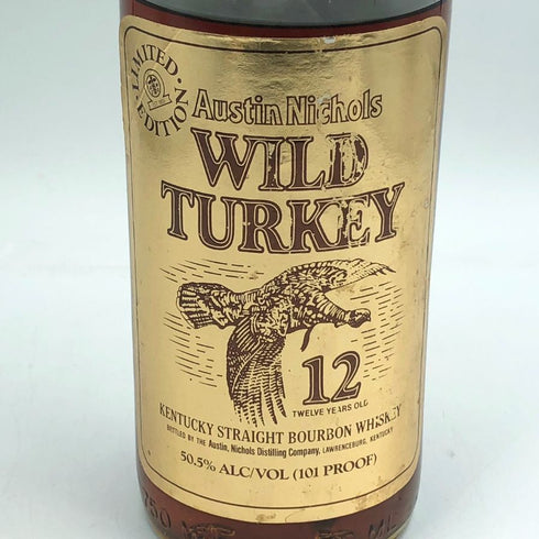 ワイルドターキー 8年 101proof 750ml 50.5% Wild Turkey バーボン【C4】