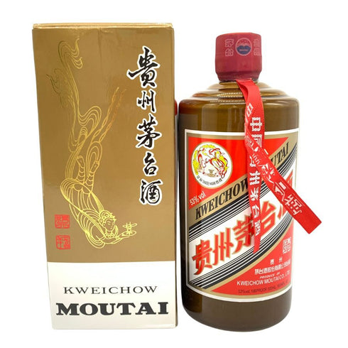 貴州茅台酒 天女ラベル 茶陶器ボトル 2022 500ml 53% MOUTAI KWEICHOW 中国酒940g【N】
