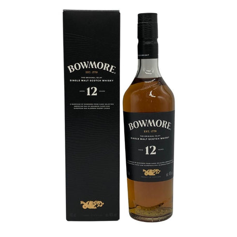 ボウモア 12年 ブラックラベル 700ml 40% BOWMORE スコッチウイスキー【M0】