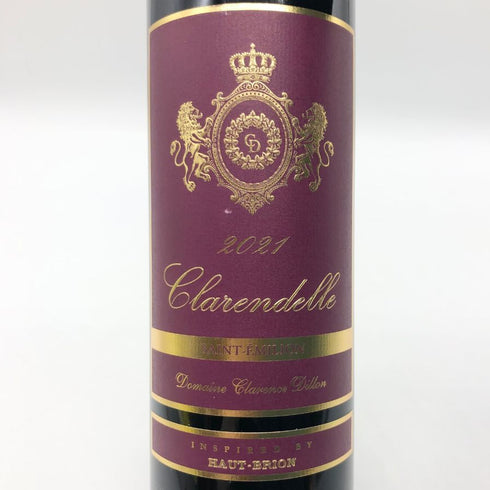 クラレンドル ルージュ サン テミリオン 2021 750ml 13% CLARENDELLE ROUGE ボルドーワイン【K2】