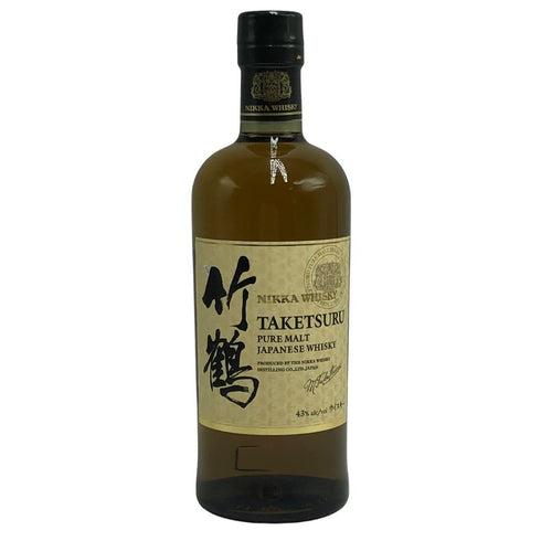 東京都限定◆ニッカ 竹鶴 ピュアモルト 白ラベル 700ml 43% NIKKA 【C2】