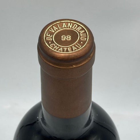 シャトー ヴァランドロー 1998 750ml 15% CHATEAU VALANDRAUD ボルドーワイン【F3】