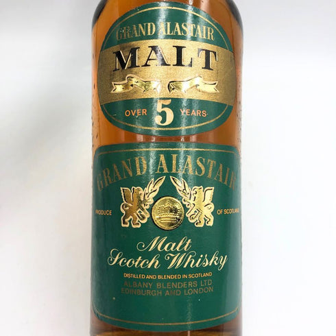グランド アラステア 5年 モルト スコッチウイスキー 特級 760ml 43% GRAND ALASTAIR スコッチウイスキー【B4】