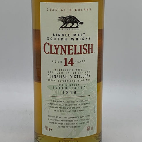 クライヌリッシュ 14年 700ml 46% CLYNELISH スコッチウイスキー【Q0】