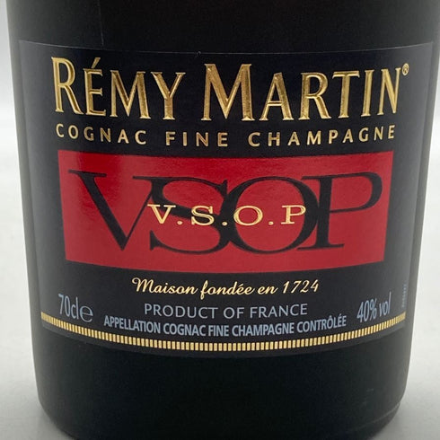 レミーマルタン VSOP ファインシャンパーニュ 赤ラベル 現行 700ml 40% REMY MARTIN コニャック【H2】
