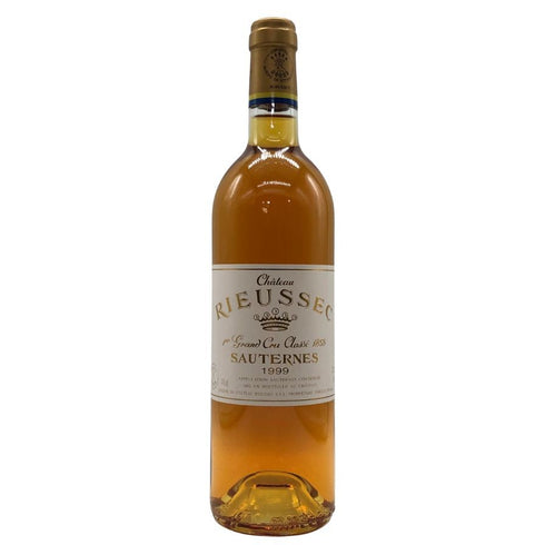 シャトー リューセック ソーテルヌ 1999 750ml 14% Chateau Rieussec Sauternes 白ワイン【T1】