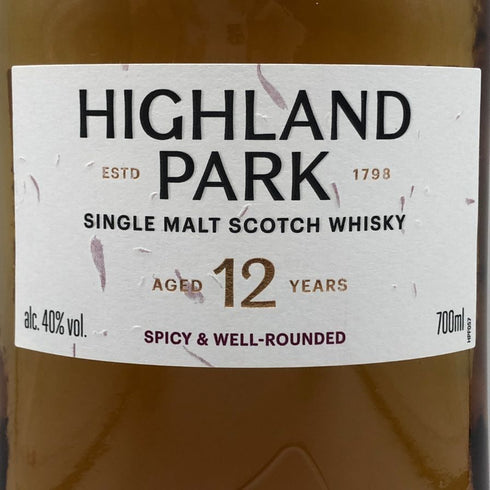 ハイランド パーク 12年 シングル モルト スコッチ 40% 700ml HIGHLAND PARK スコッチウイスキー【H1】