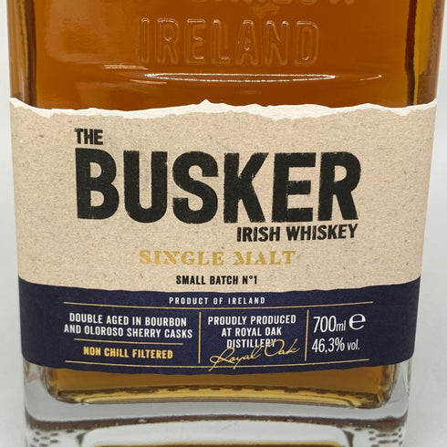 バスカー スモールバッチ No.1 700ml 46.3% BUSKER アイリッシュウイスキー【L】