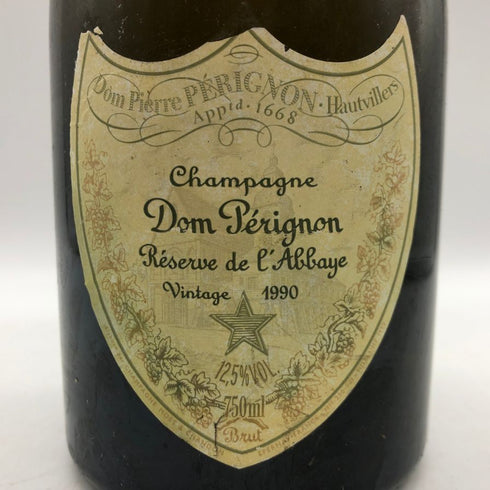 ドンペリニヨン レゼルヴ ド ラベイ 1990 750ml 12.5% Dom Perignon Reserve de l'Abbaye シャンパン【D1】