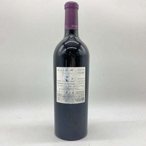 ケンゾー エステート 紫 murasaki 2017 750ml KENZO ESTATE 【G】