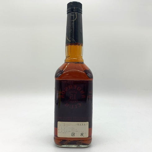 アンダーソン クラブ 15年 750ml 43% ANDERSON CLUB 【J1】