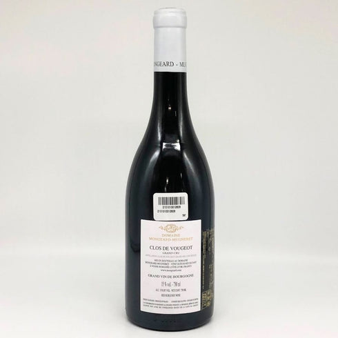 ドメーヌ モンジャール ミュニュレ クロ ド ヴージョ グラン クリュ 2019 750ml 15% Domaine Mongeard Mugneret Clos de Vougeot Grand Cru ブルゴーニュワイン【D4】