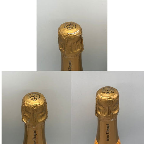 ヴーヴ クリコ ブリュット イエロー 旧ラベル 750ml 12% 【3本セット】 VEUVE CLICQUOT YELLOW シャンパン【Q1】