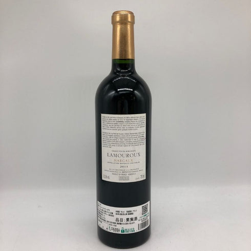 ラモロー マルゴー 2011 750ml 13.5% Lamouroux Margaux フランスワイン【E4】