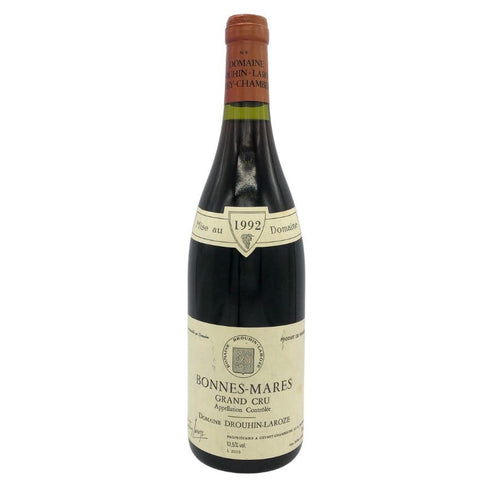 ドメーヌ ドルーアン ラローズ ボンヌ マール グラン クリュ 1992 750ml 13.5% DOMAINE DROUHIN LAROZE BONNES MARES GRAND CRU ブルゴーニュワイン【B4】