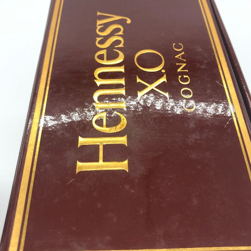 ヘネシーXO クリアボトル 金キャップ 700ml 40% Hennessy コニャック【S4】