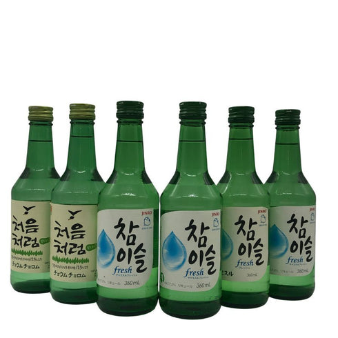 チャミスル 360ml 17% 【6本】セット JINRO リキュール【7-2】