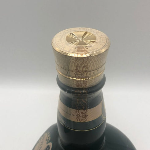 ロイヤルサルート 21年 ザ モルト ブレンド 陶器ボトル グリーン 700ml 40% Royal Salute The Malt Blend スコッチウイスキー1417g【B2】