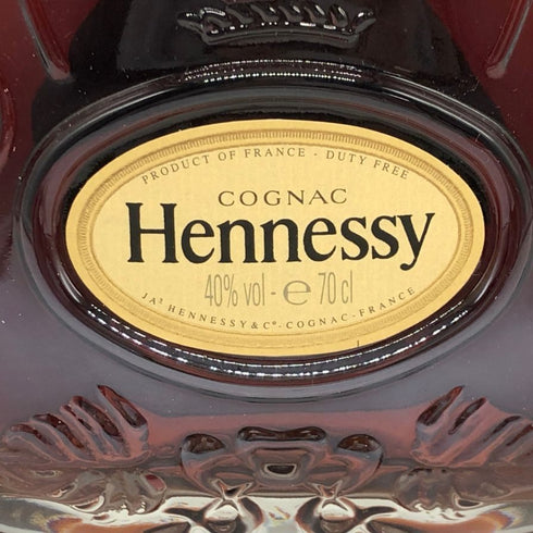 ヘネシーXO クリアボトル 金キャップ 700ml 40% Hennessy コニャック【J0】