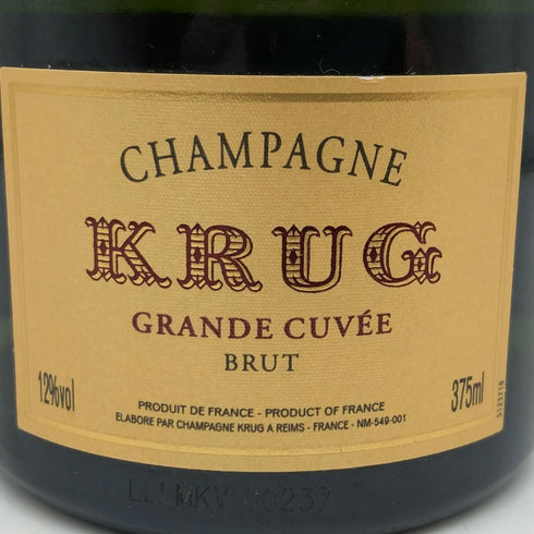 クリュッグ 白 375ml 12% KRUG シャンパン【B1】