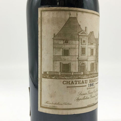 シャトー オー ブリオン 1981 750ml 13% CHATEAU HAUT BRION ボルドーワイン【J4】